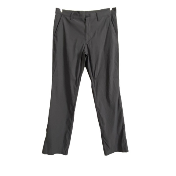 MEN'S Eddie Bauer grey Nylon/Lycra pants 36/34 - Picture 1 of 7